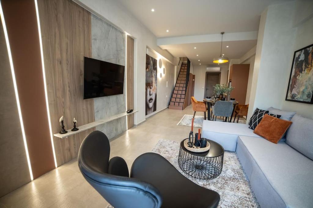 Meteora Loft Apartment Kalampáka Ngoại thất bức ảnh